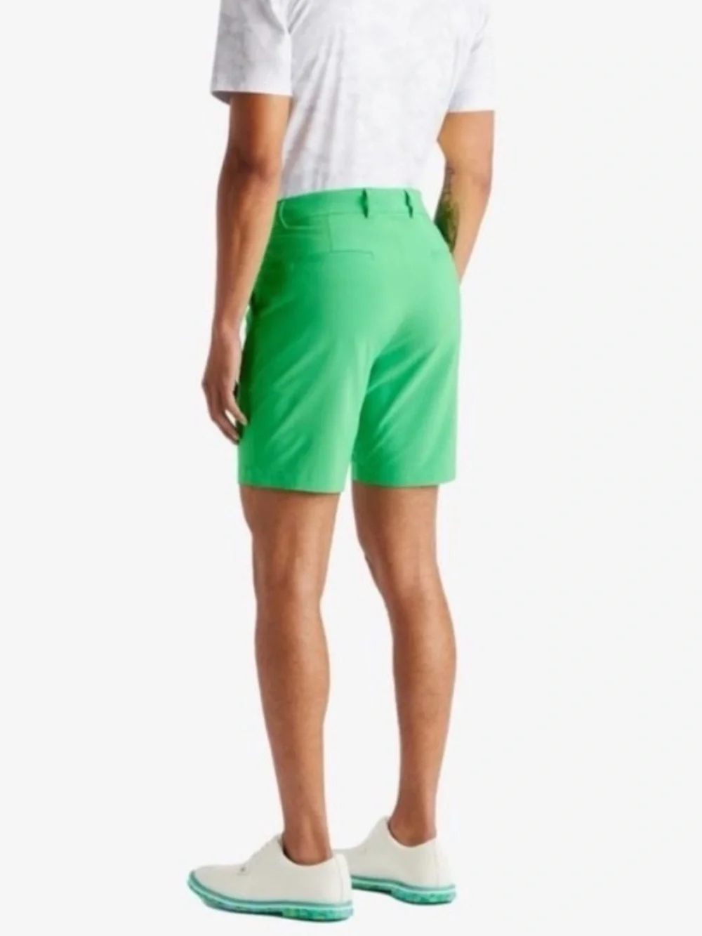 G/FORE Maverick performance golf shorts 4-way stretch green 33